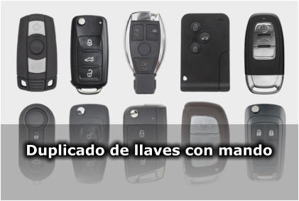 Duplicado de llaves con mando